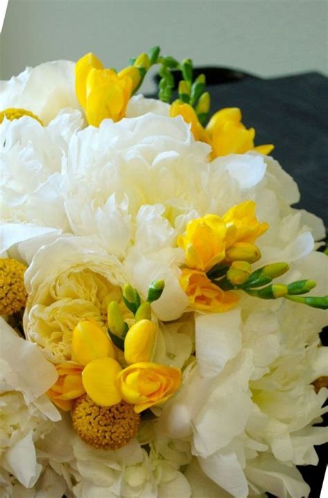 Wedding Bouquet of Freesia