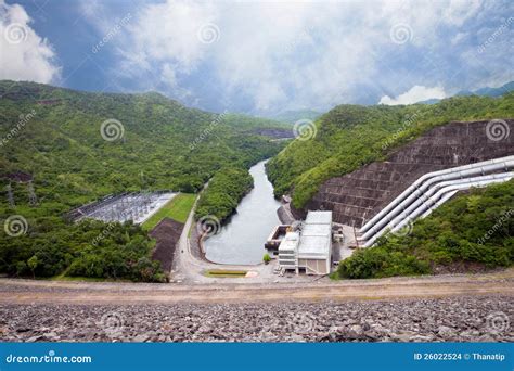 Hydro power plants. stock photo. Image of landscape, generating - 26022524