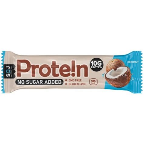 Протеиновый батончик Soj Prote!n Bar Coconut | отзывы