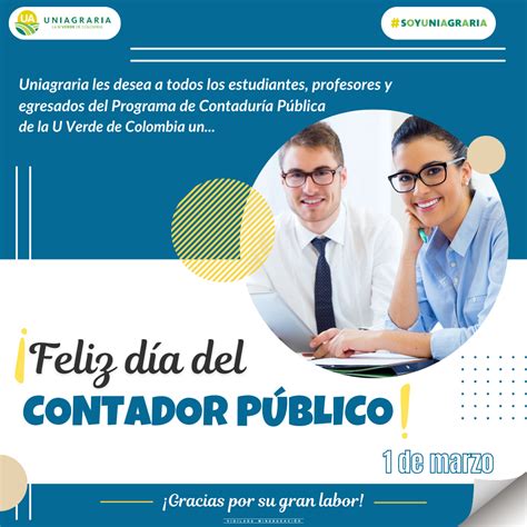 Feliz Día Del Contador Público Uniagraria