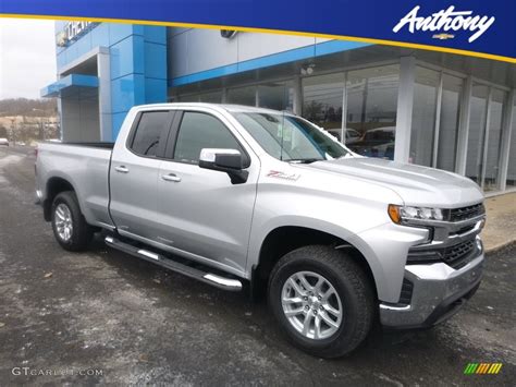 Silver Ice Metallic Chevrolet Silverado Lt Double Cab Wd