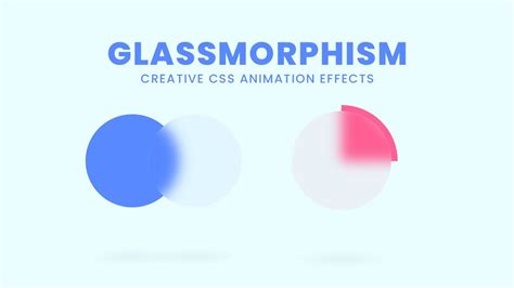 Glassmorphism Creative Css Animation Effects Youtube