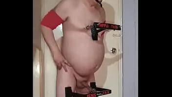 Nipple And Cock Pain By Nipple Clamps Attached To Homemade Devices Part XVIDEOS