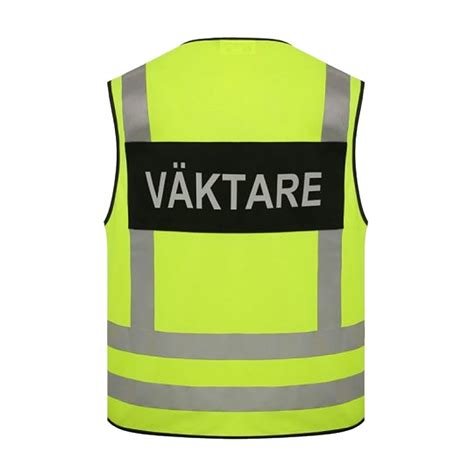 Robust Väktare Reflexväst Ordningsvaktskläder