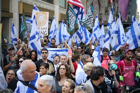 'Biden, Don't Whitewash Bibi's Coup:' Pro-democracy Protesters Rally in