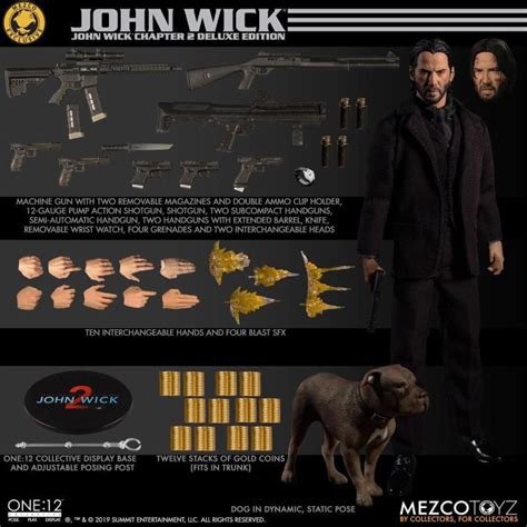 Pr Venda Action Figure John Wick Chapter One Collective Escala