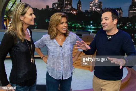 S Today With Jimmy Fallon Savannah Guthrie Hoda Kotb Photos And Premium