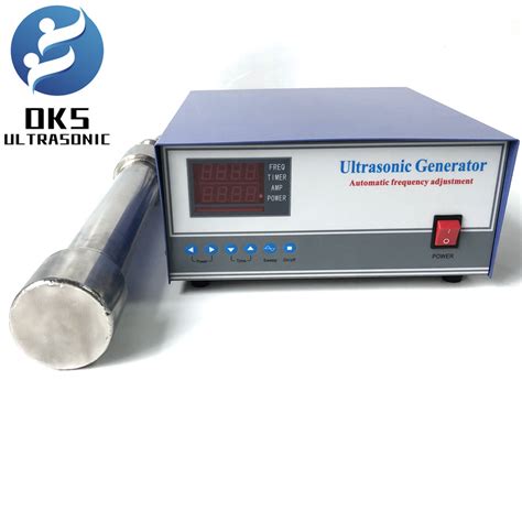 Homogenizer Ultrasonic Disruptor Tubular Ultrasonic Reactor Ss316 Material Waterproof Vibrator