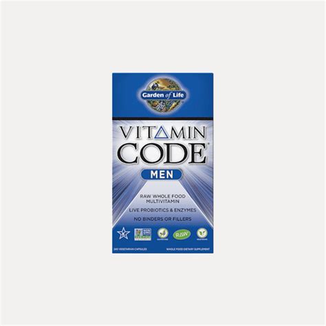 Garden of Life Vitamin Code 50 & Wiser Men Multivitamin | Vitamin & Me