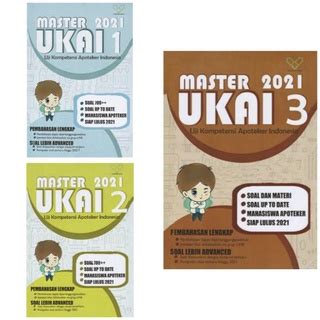 Jual Paket Master Ukai Buku Saku Osce Apoteker Kumpulan Soal