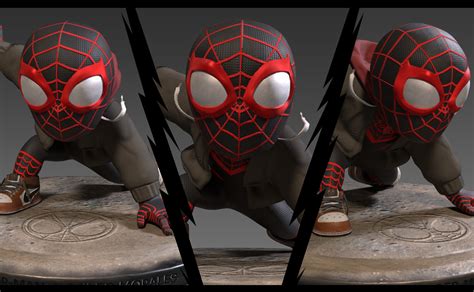 Artstation Miles Morales 3d