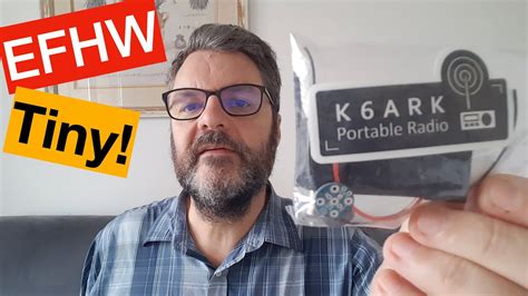 Building The K6ARK End Fed Half Wave EFHW QRP Antenna Kit YouTube