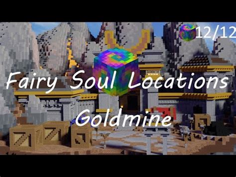 All Fairy Soul Locations In The Goldmine I Hypixel Skyblock YouTube