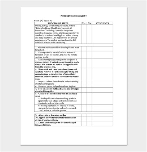 Microsoft Word Templates Checklist Pasamoving