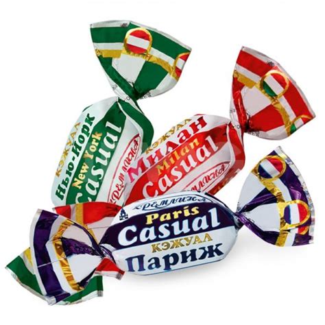 Конфеты шоколадные Кремлина Casual Ассорти С воздушным рисом (1 кг ...