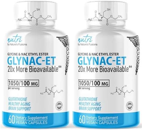 Amazon GlyNAC ET NAC Supplement N Acetyl Cysteine Ethyl Ester