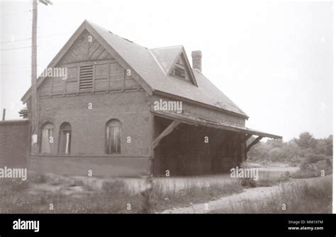 Railroad Station Kingston 1970 Stock Photo Alamy