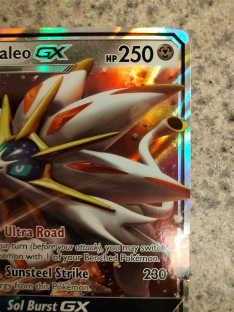 Mavin Solgaleo Gx Sm Black Star Promo Ultra Rare Full Art Pokemon