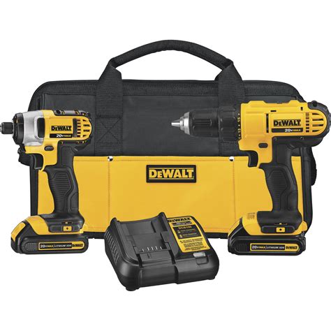 Dewalt V Max Cordless Lithium Ion Drill Driver And Impact Driver