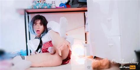 Japanese Sissy Femboy Anal In Chasity Fox Tail Tnaflix