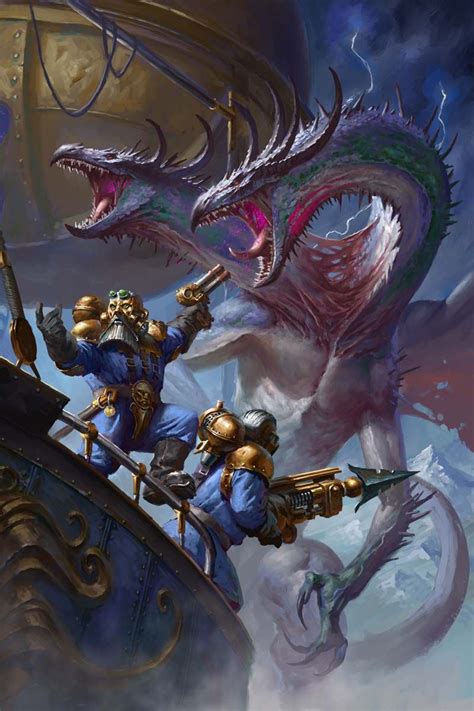 Overlords of the Iron Dragon | Warhammer, Warhammer art, Warhammer fantasy