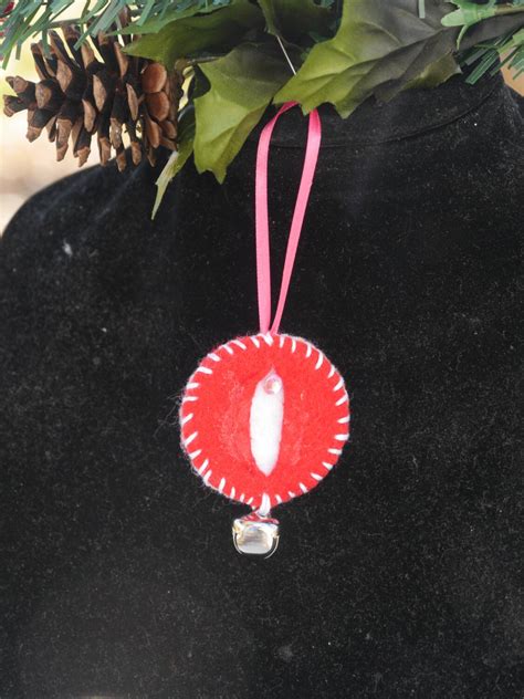 Vagina ornamento pequeño rojo twinkle iFelt vaginas Etsy
