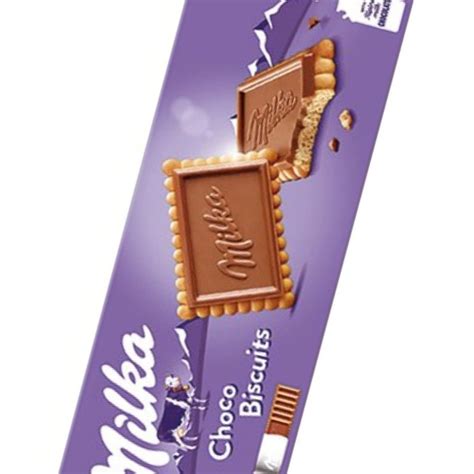 Biscoito Milka Choco Biscuit Importado G Shopee Brasil