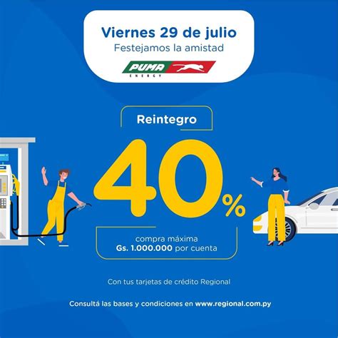 El 40 de reintegro en compra de combustible para celebrar el Día de la