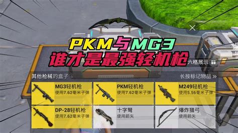 和平精英PKM与MG3谁才是最强轻机枪 YouTube