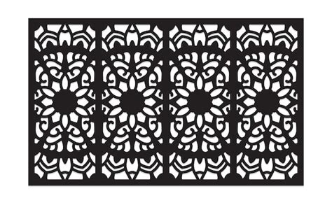 Premium Vector Laser Cut Wall Panel Svg Design