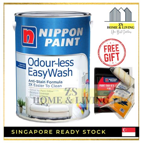 Sales All Colours Available Nippon Paint Odour Less Easywash L