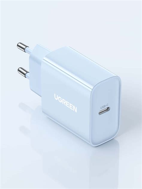 Carregador Usb C Pd De 20w Carregador De Parede De Entrega De Energia