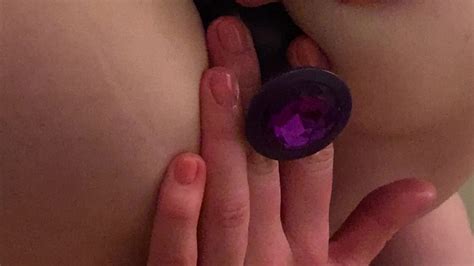 Stupid Slut Struggles To Fit Her Large Buttplug Up Her Ass Free Sex Video Redtube