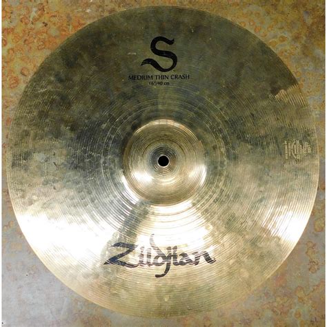 Used Zildjian 16in S Series Medium Thin Crash Cymbal Guitar Center