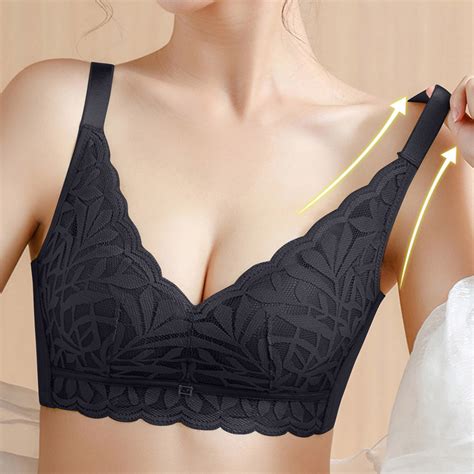 Socisucc Woman Sexy Bra Without Steel Rings Buttons Sexy Yoga Nursing Bra Lingerie Underwear
