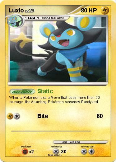 Pokémon Luxio 155 155 - Static - My Pokemon Card