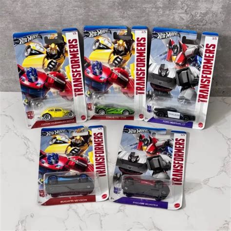 HOT WHEELS SILVER Series Transformers Bumblebee Pagani Bugatti And More 7 00 PicClick UK