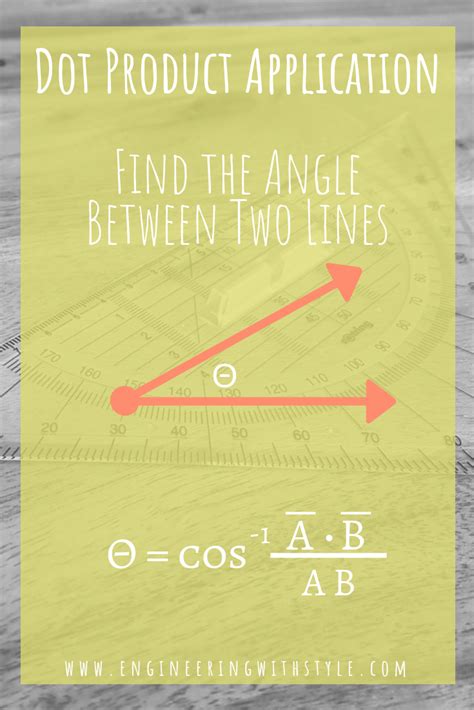 Dot Product Application | Math, Equations, Mathematics