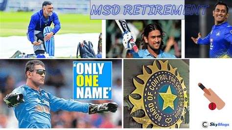 MS Dhoni's Retirement: Dhoni Retires from International Cricket