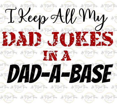 Dad PNG Father's Day Gift Funny Dad Jokes Father PNG - Etsy