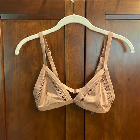 Topanga Swim Topanga Bikini Top Rosebrown Nude Color Poshmark