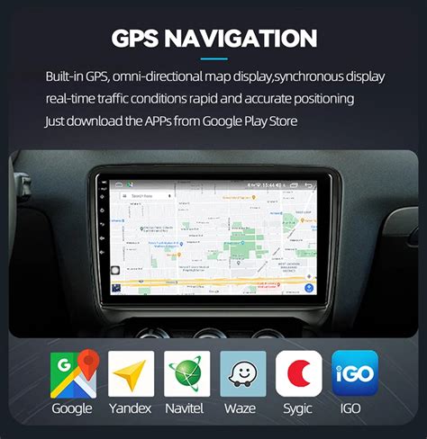 Touch Screen Android 12 Car Radio Gps Navigation Dvd Player Stereo