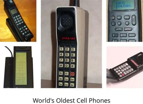 7 Oldest Mobile Phones In The World