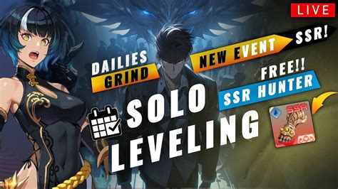 Free Ssr Hunter Free Ssr Weapon New Event Showcase Solo Leveling