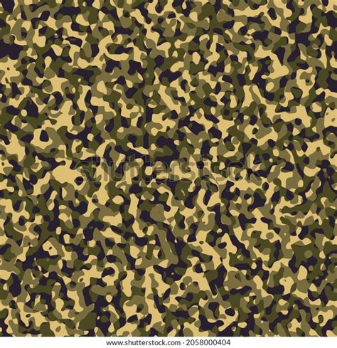 Army Camouflage Seamless Tileable Textures Stock Illustration