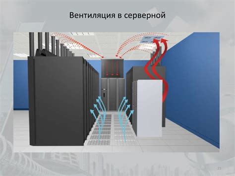 Вентиляция серверной комнаты