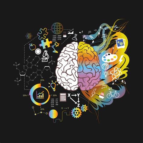 Colorful Brain Science and Art Gifts