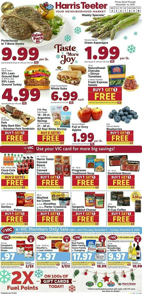 Harris Teeter Discover this week's Harris Teeter Weekly Ad for