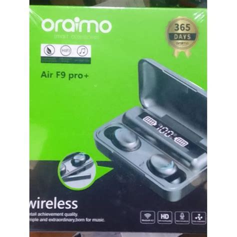 Oraimo Ecouteurs Bluetooth Sans Fils Air F9 Pro Noir Prix Pas Cher Jumia Ci