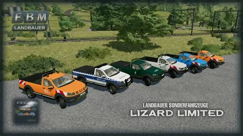 LIZARD LIMITED PICKUP V1.0 – FS22 mod